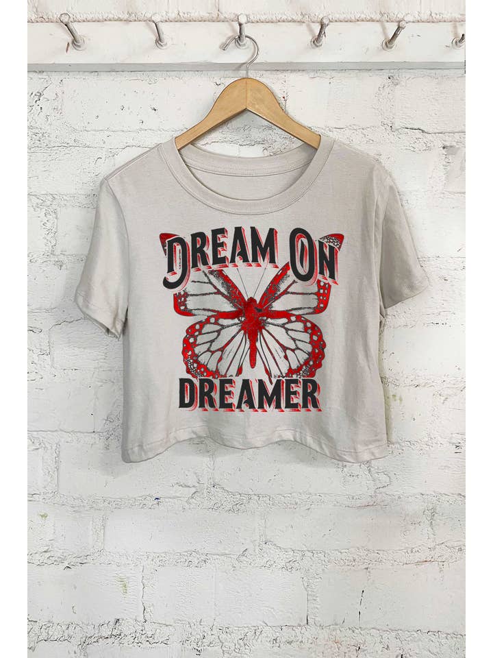 Rustee Clothing - Wholesale Screen Printed T-Shirt - Women's - Dream on Dreamer3
