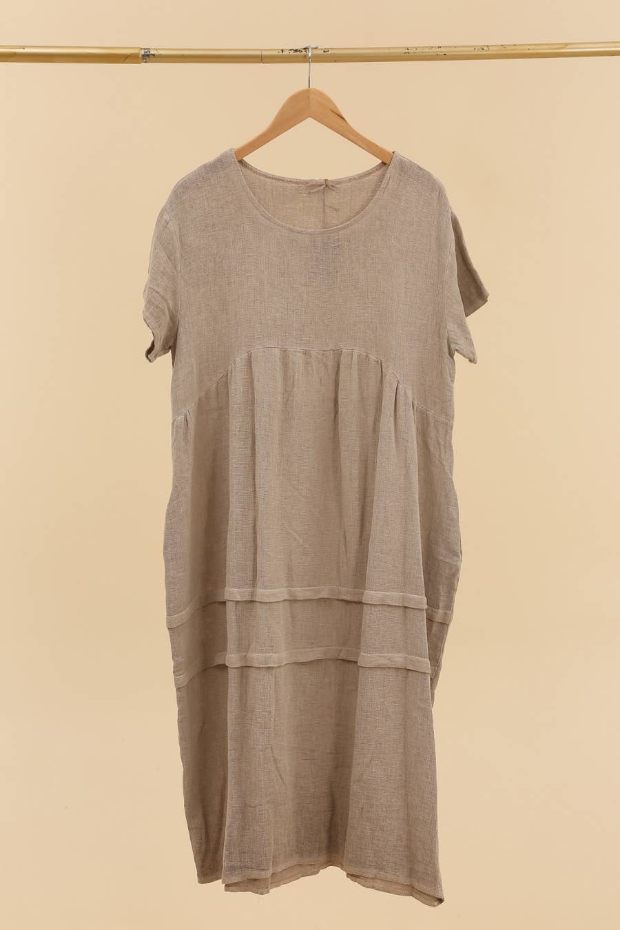 LÉA & LUC - Wholesale Jurk - Dames - Jurk van 50% katoen en 50% linnen REF. 101201