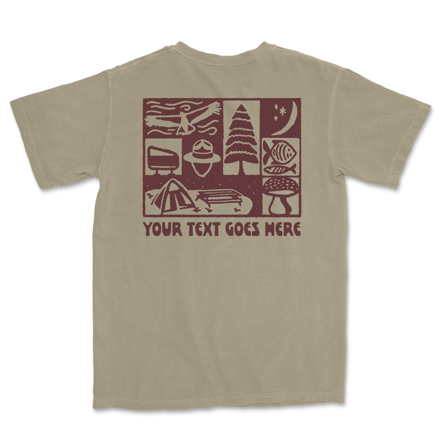 Island View Outfitters - Wholesale Screen Printed T-Shirt - Unisex - *CUSTOM* Backcountry Trip Tee0