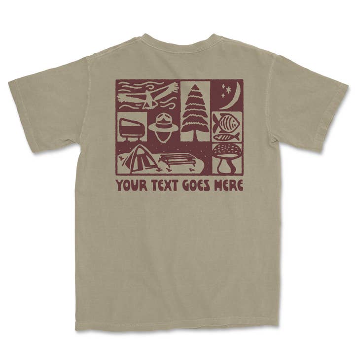 Island View Outfitters - Wholesale Screen Printed T-Shirt - Unisex - *CUSTOM* Backcountry Trip Tee