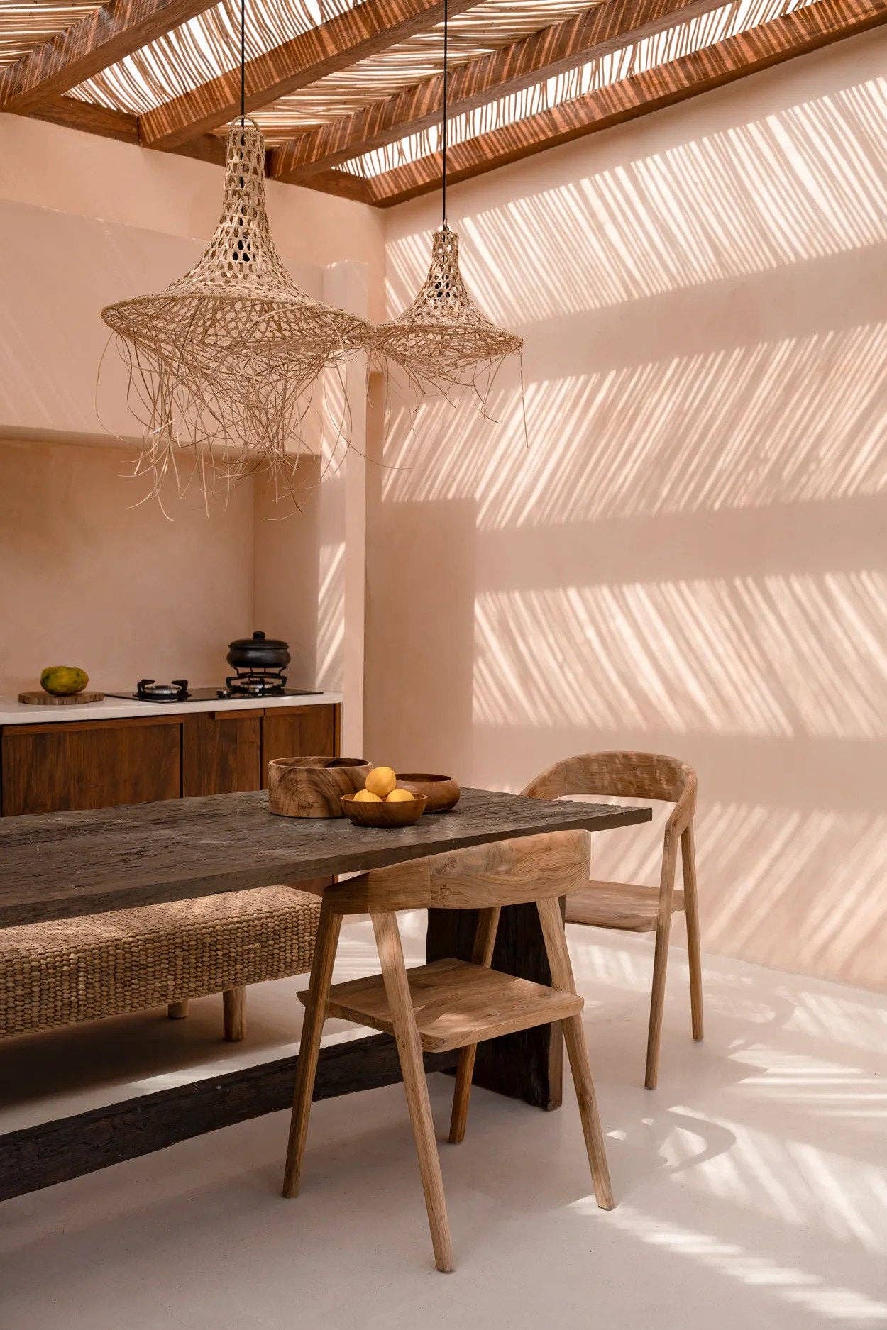 Bazar Bizar Living - Wholesale Chandelier/Hanging Light - The Mykonos Pendant - Natural - L3