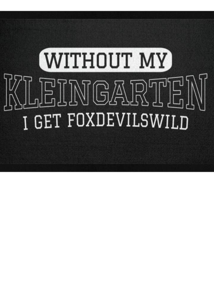 Without my allotment garden - doormat with rubber edge for wholesale by The Lord of the Kleingarten