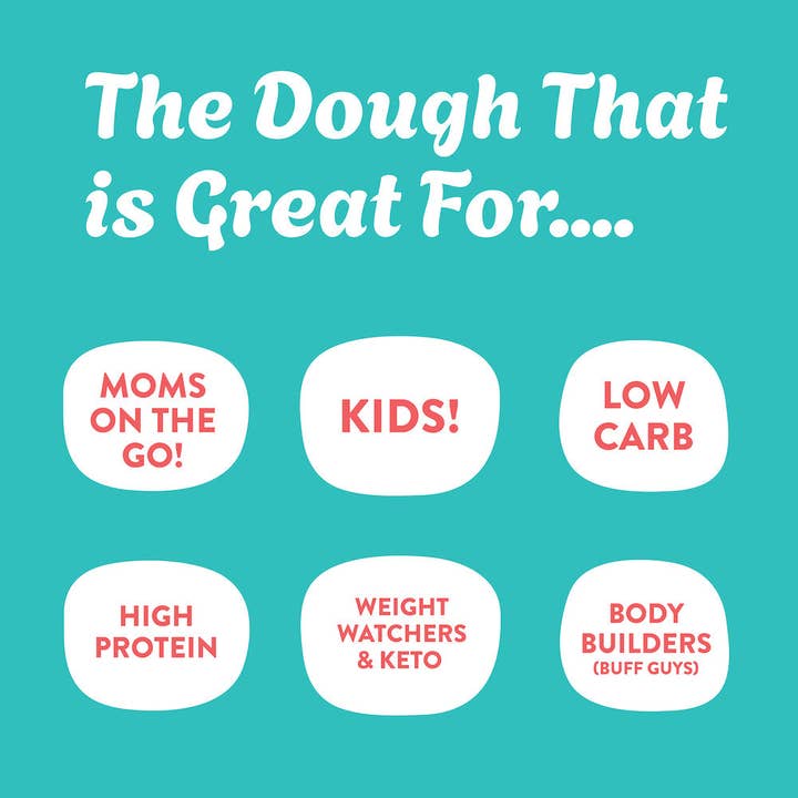 Twisted Dough - Wholesale Cookie Mix - Brookie Protein Cookie Dough7