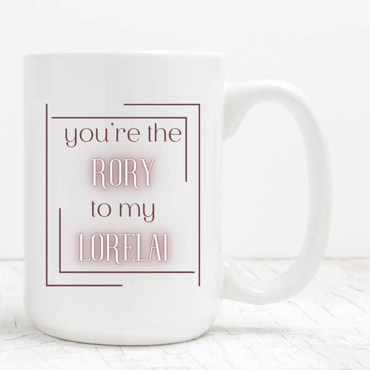 Jij bent The Rory to My Lorelai Mug voor wholesale door The And Love Company LLC
