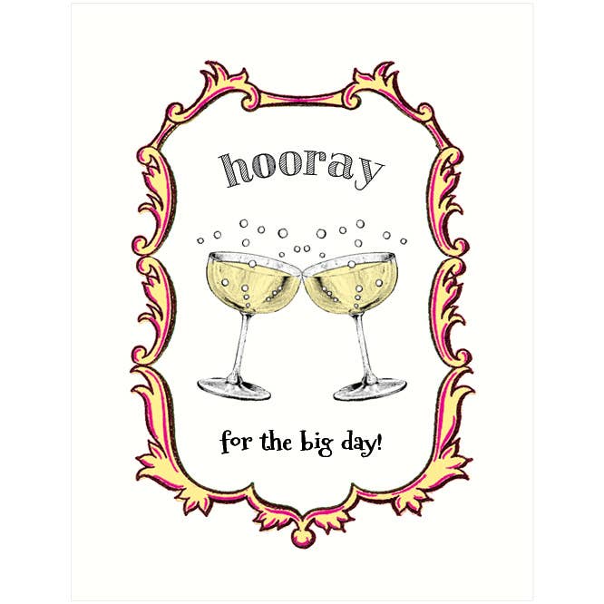 Big Day | Wedding Greeting Card for wholesale by Lucca Paperworks