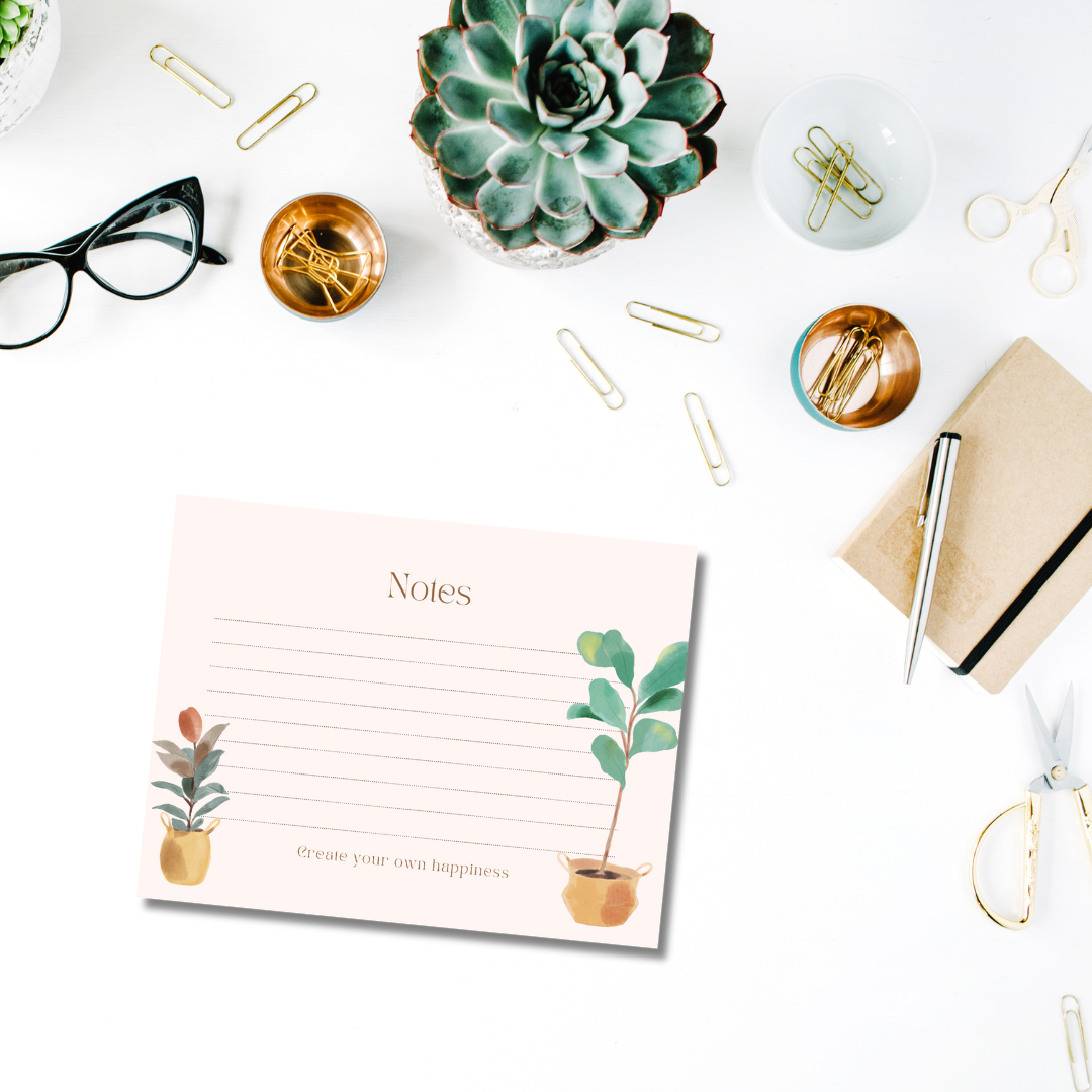 Missh Shop - Wholesale Notepad - Notepad vertical 25 pages with stickers30