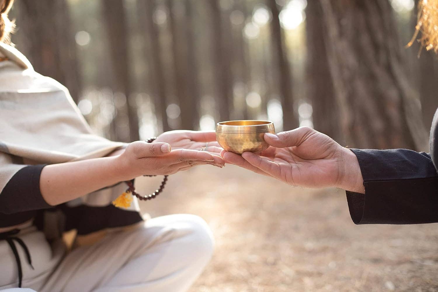 VIGOR - Wholesale Meditation Supplies - Tibetan Singing Bowl Set Handmade Meditation4