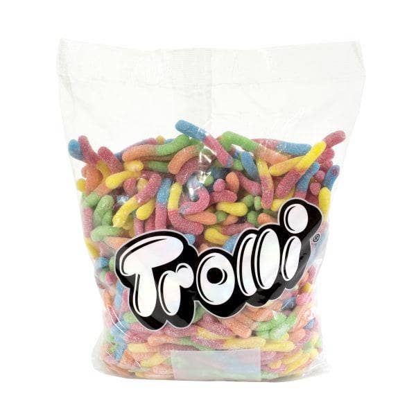 Long Island Candy Factory - Wholesale Gummy - Trolli Sour Brite Crawlers 5 Pound Bag