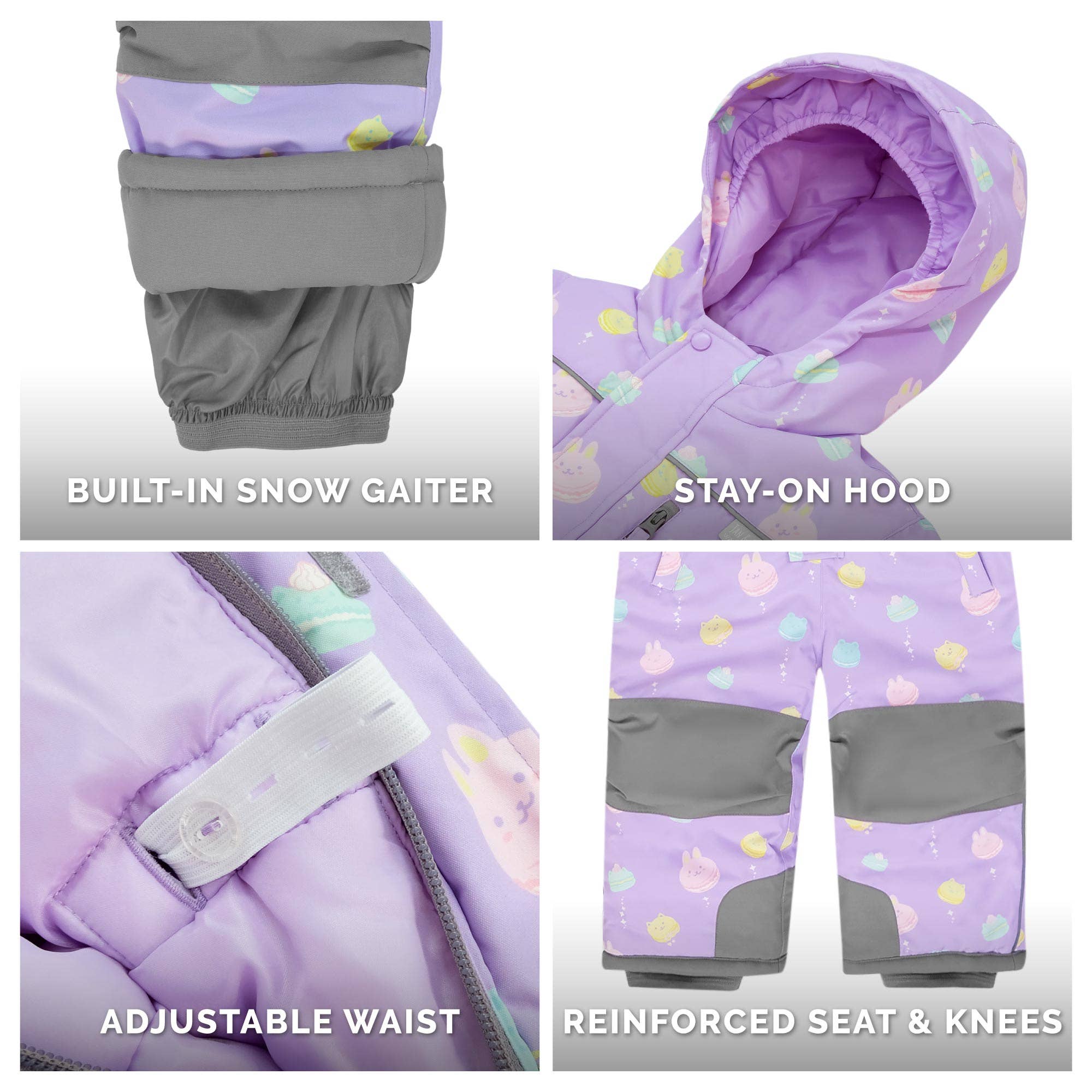 Jan & Jul - Wholesale Snow Suit - Kids - Macarons | Kids Waterproof Snowsuit7