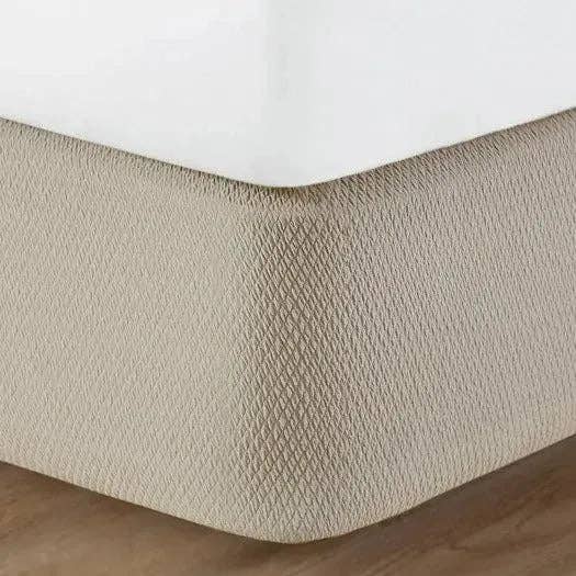 BKF Collection Knitted Box Spring Covers for wholesale by Rifz Textiles Inc