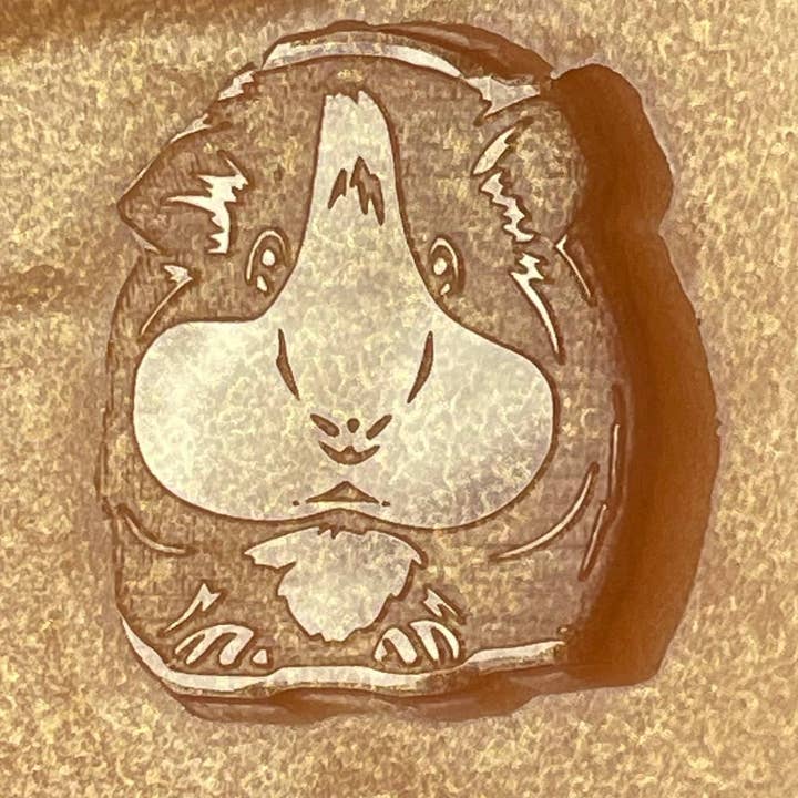 Joli moule en silicone pour cobaye fait main pour la vente par Devine Silicone Moulds