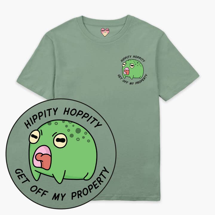 Hippity Hoppity T-shirt (Unisex) for engroshandel hos SassySpud
