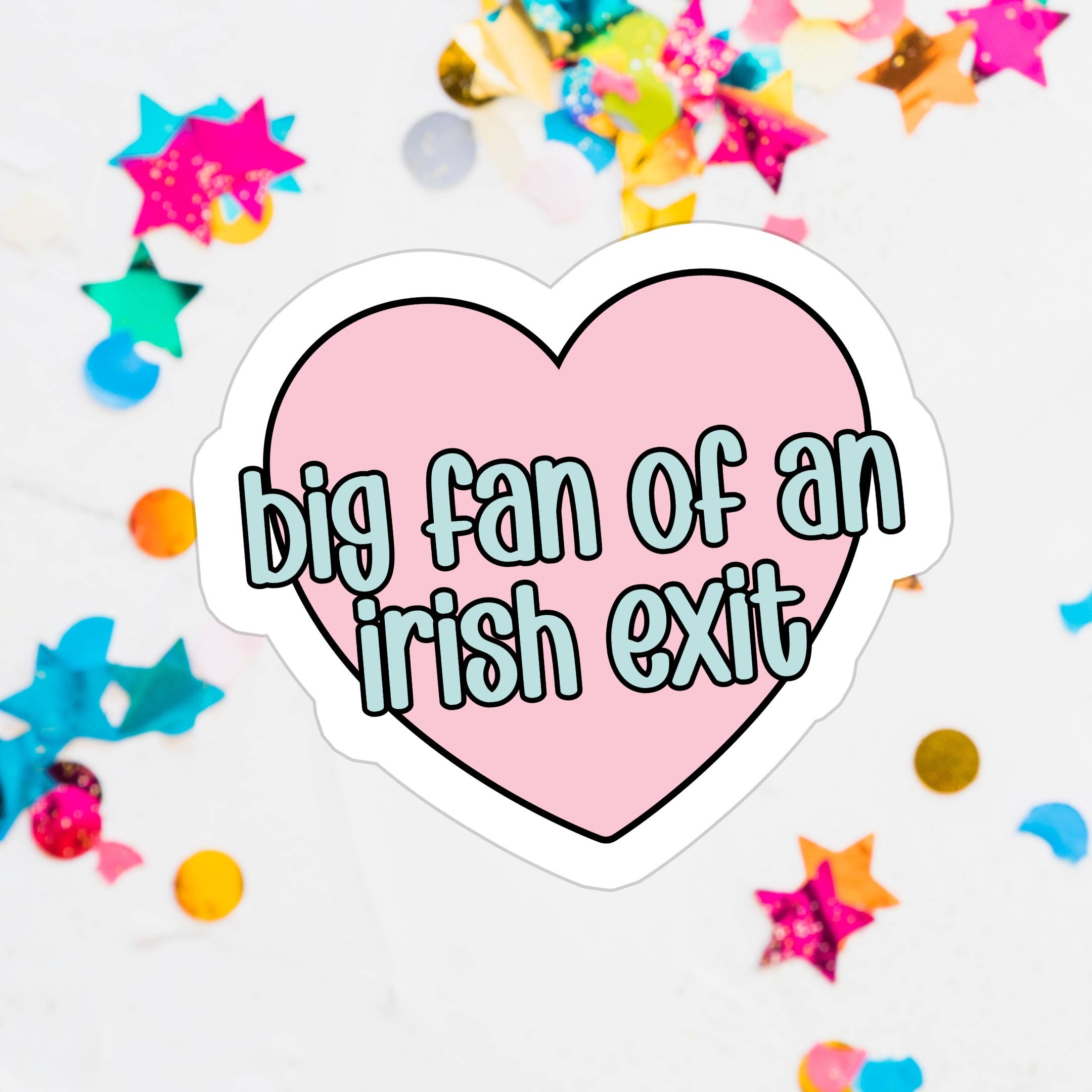 Stickers+ X Ashley Bexar - Wholesale Sticker - Funny Introvert Mental Health Waterproof Vinyl Sticker0