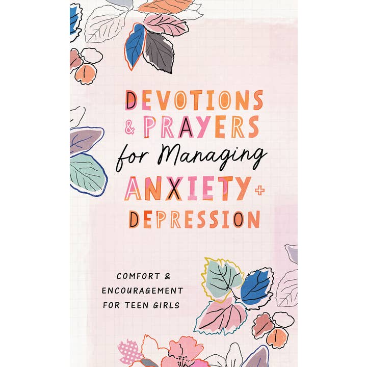 Barbour Publishing, Inc. - Wholesale Book - Kids - Devotions & Prayers Managing Anxiety & Depression -teen girl