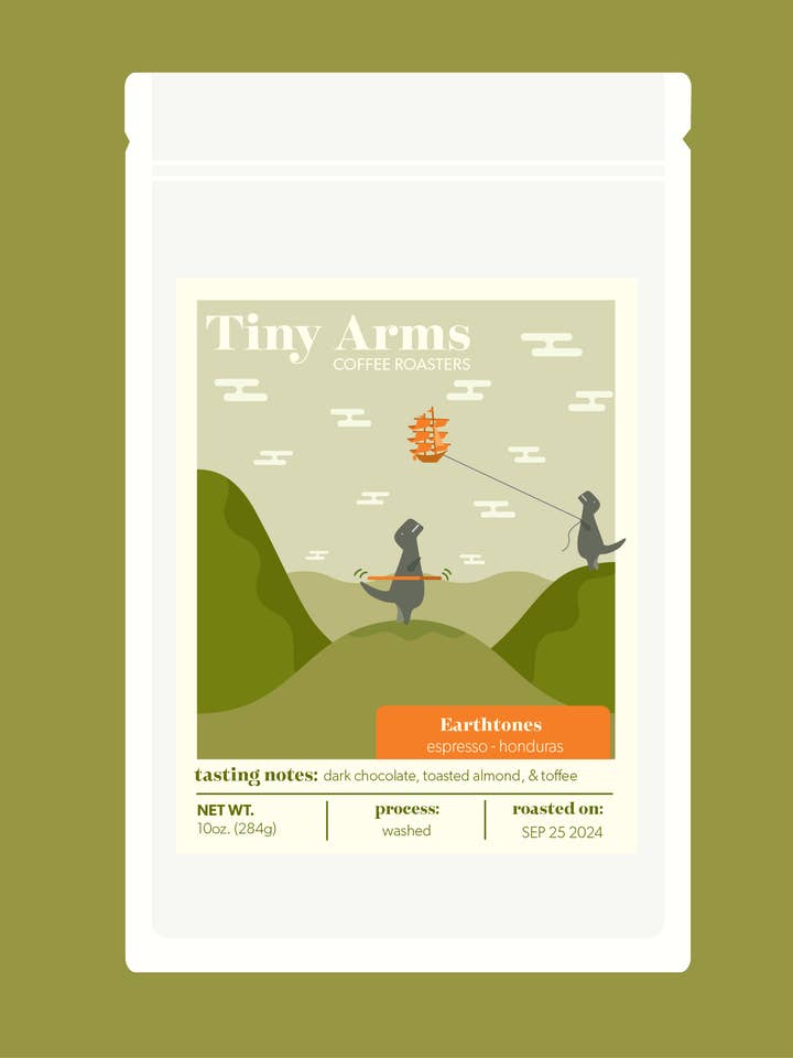 Earthtones - Vente en gros d'ESPRESSO DE SAISON pour la vente par Tiny Arms Coffee