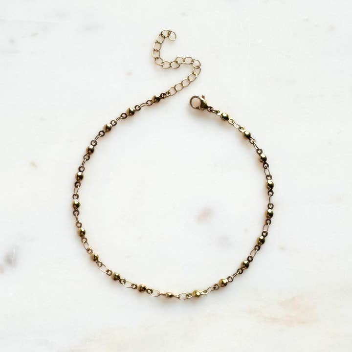 NOVA | Chaîne de Cheville Satellite pour la vente par Alexandra Kathlyn Accessories