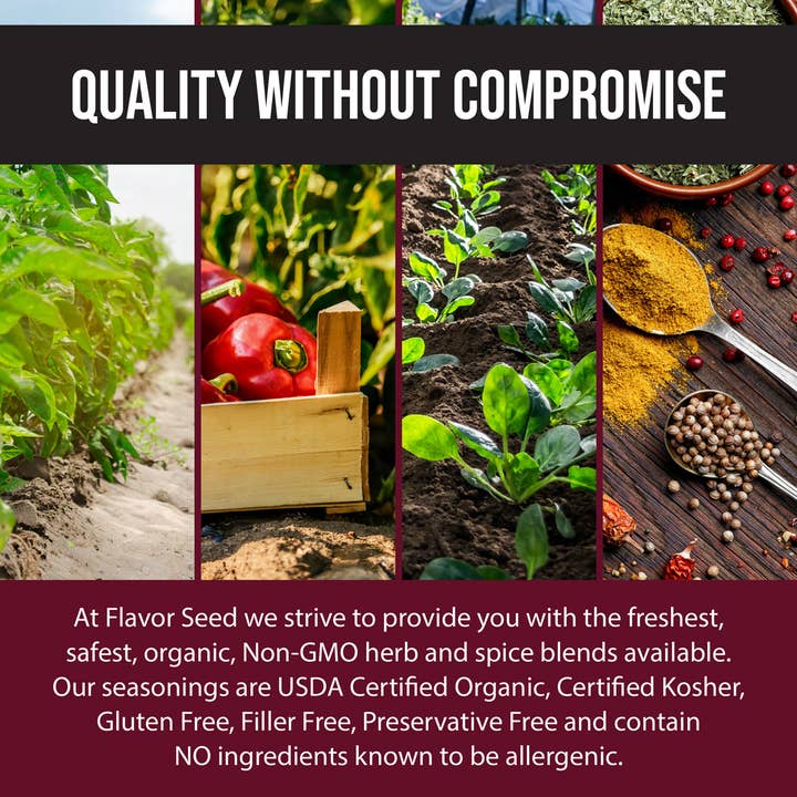Flavor Seed - Wholesale Dried Spice Mix - The Godfather "Killer" Organic Italian Seasoning