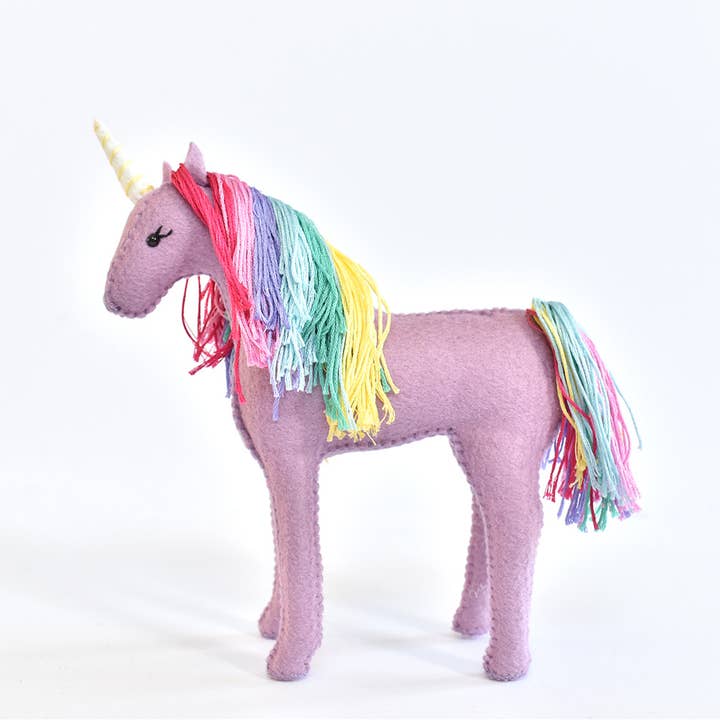 DelilahIris Designs - Wholesale DIY Craft Kit - **STORE DISPLAY MODEL** Rainbow Unicorn Kit & Display Pack2