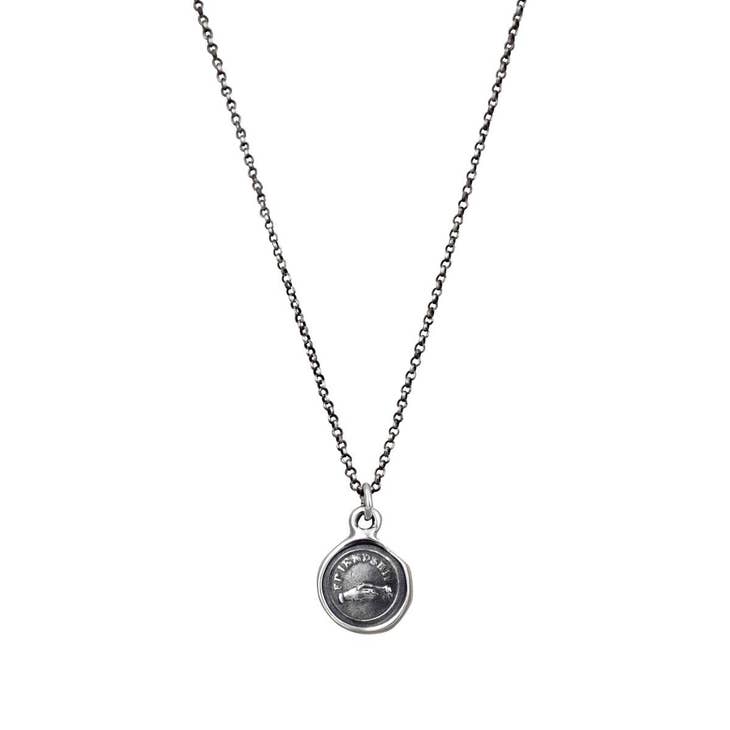 Clasped hands necklace deals