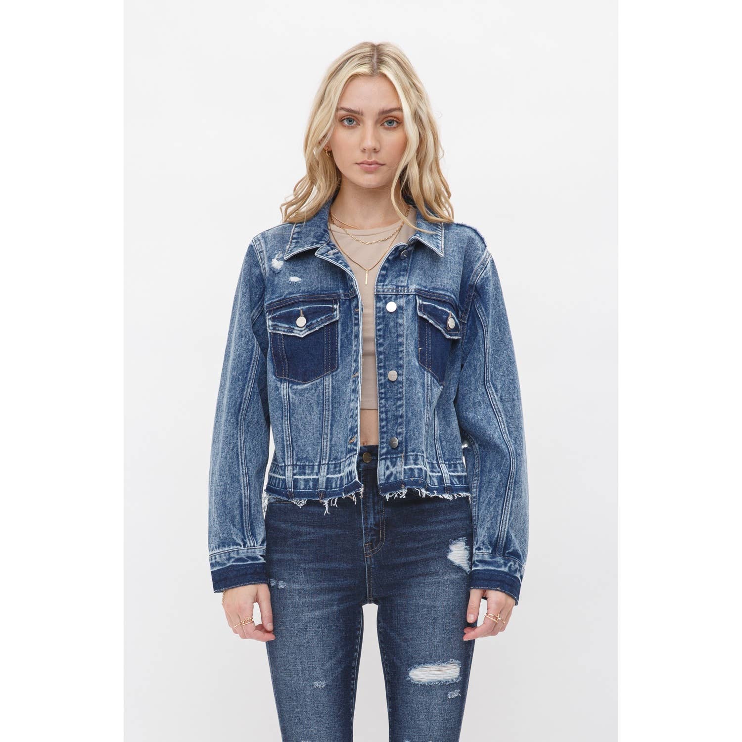 CLINE VESTE COURTE BOYFRIEND CLINE AVEC OURLET DÉFAIT en vente sur Faire1