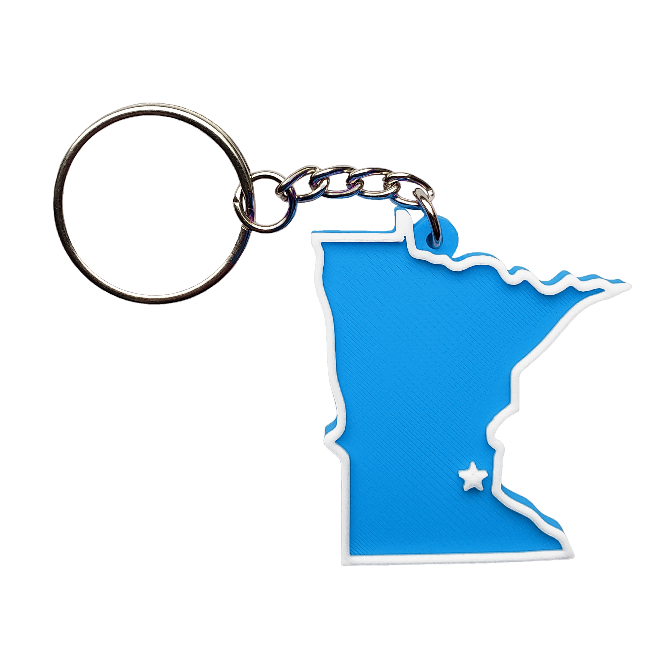 itty bitty builds - Wholesale Keychain - Unisex - Minnesota State Keychain, Minneapolis1