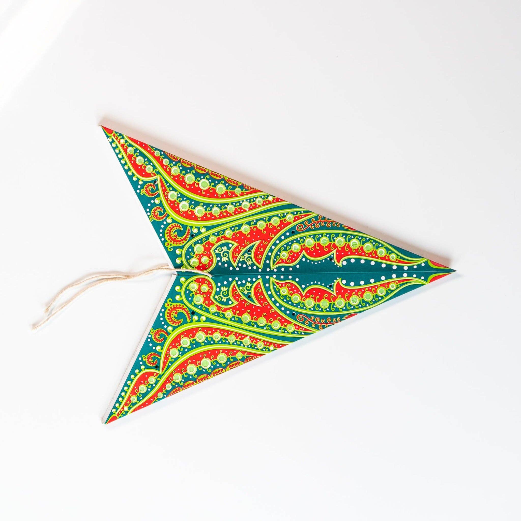 verde Farol de papel estrella verde Fantasia Tropic de venta al por mayor en Faire3