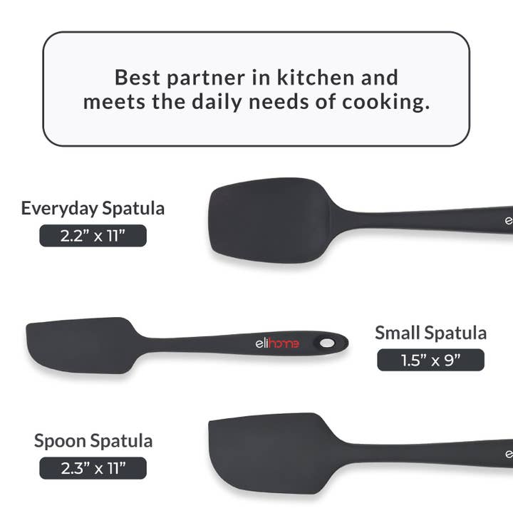 Elihome - Wholesale Spatula/Turner - Elihome Classic Spoonula - 11"L x 2.4"W17