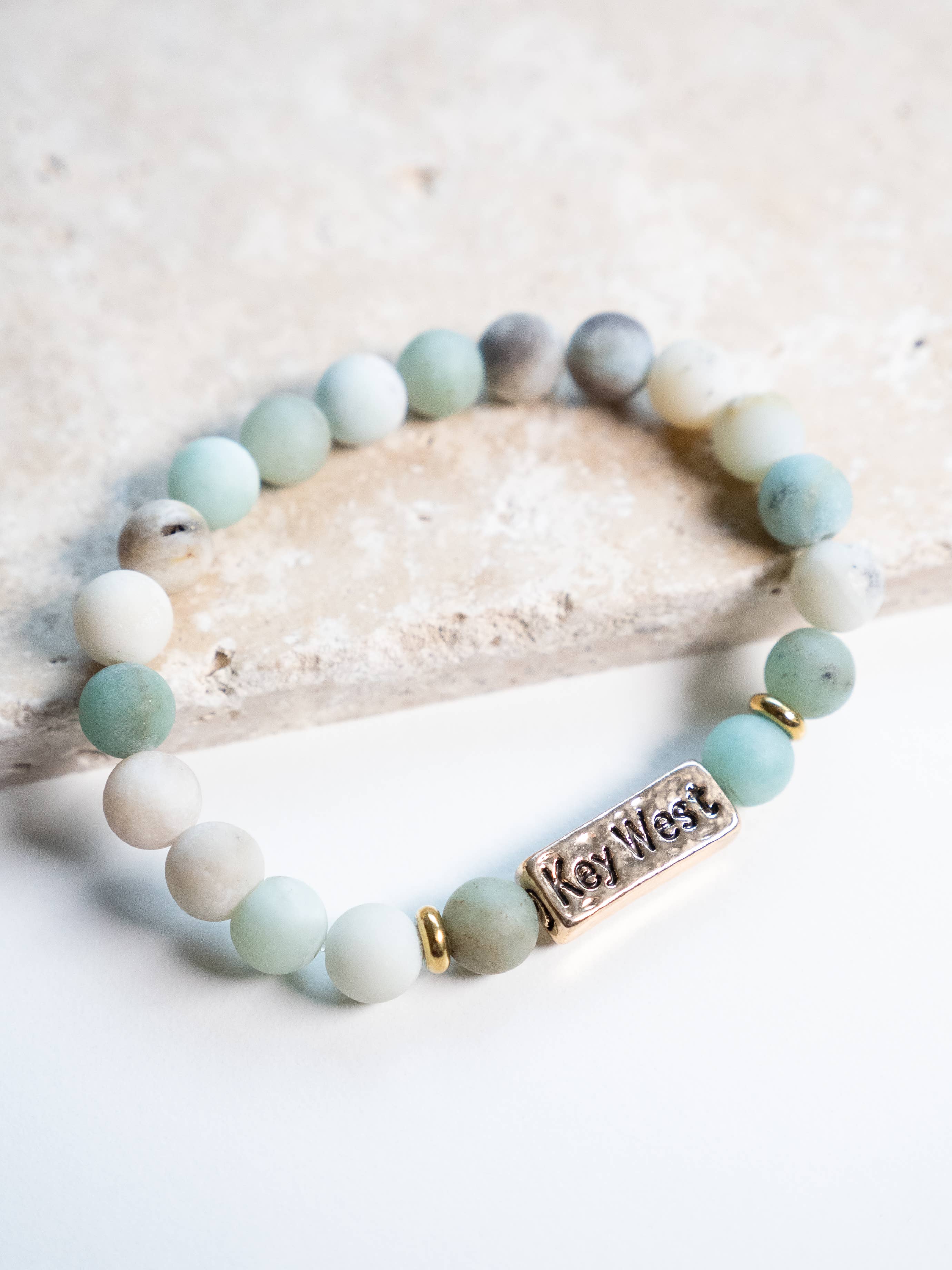 Haven - Wholesale Beaded bracelet - Customizable Earth Stone Bead Bracelet