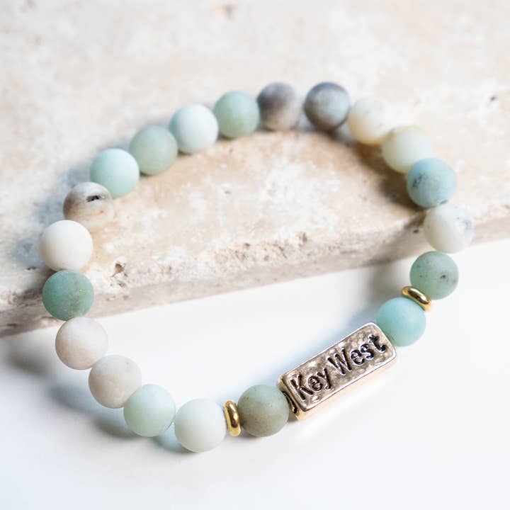 Haven - Wholesale Beaded bracelet - Customizable Earth Stone Bead Bracelet0