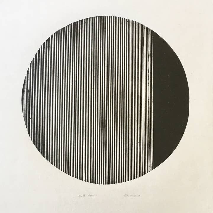 Bcntku Art Studio - Wholesale Art Print - Black Moon