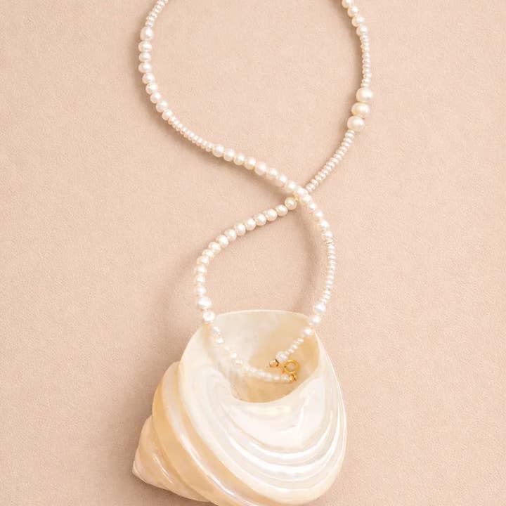 LA MAISON GISEL B. - Wholesale Beaded/Pearl Necklace - Collier Lana2