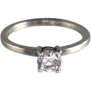 R183 'Princess Diamond' White Ring for wholesale by Charmin's Ringen