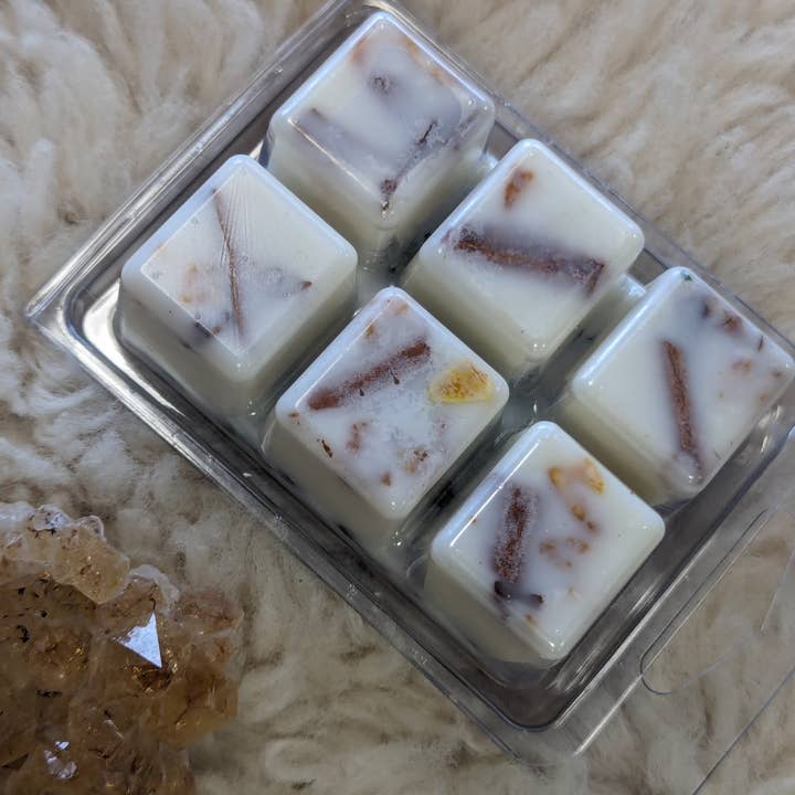Pretty Potions Apothecary - Wholesale Wax melt - Cedar Citrus Spice Wax Simmer Melt2