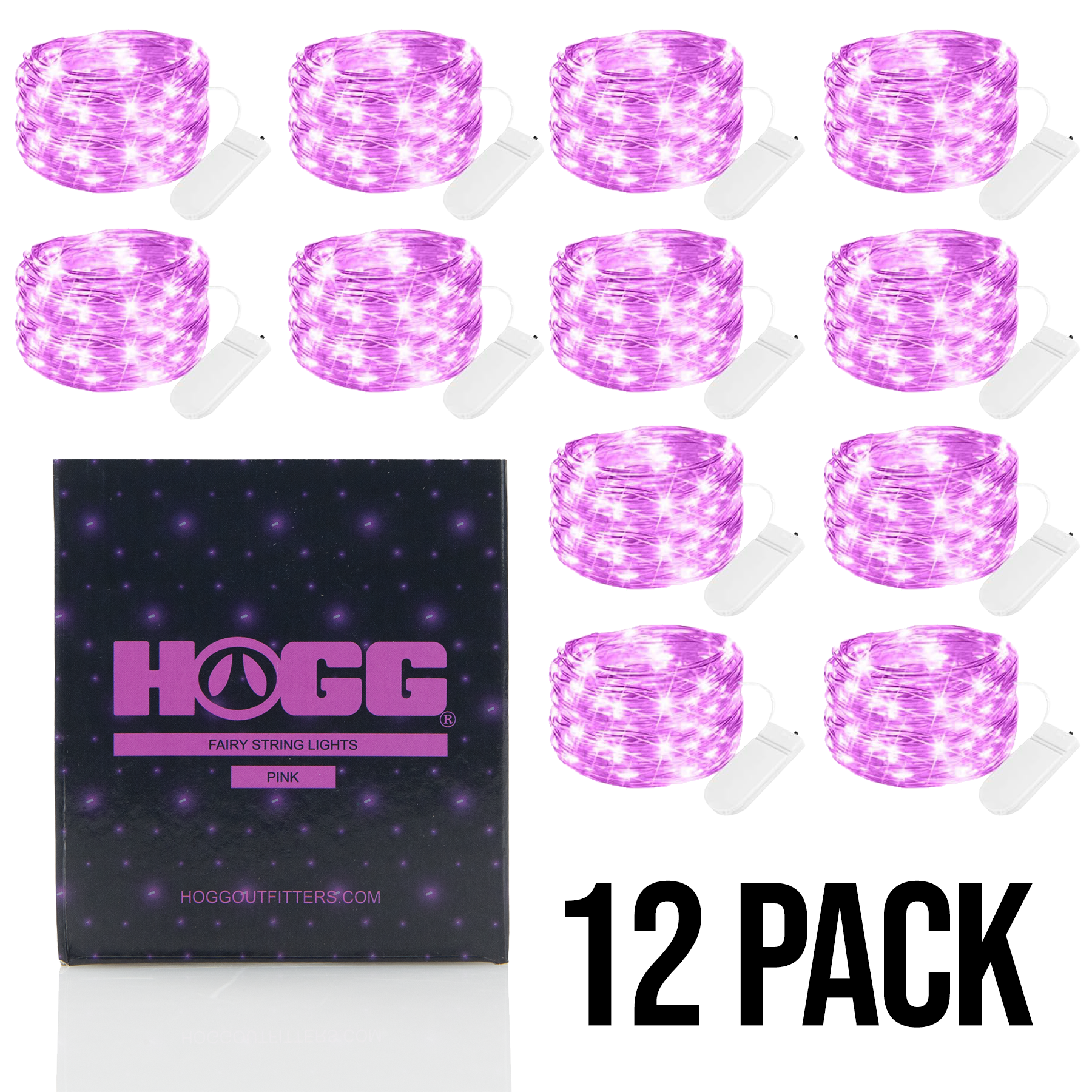 Hogg Outfitters – Großhandel Lichterketten – 2,1 m DIY FEEN-LICHTERKETTE - 12ER-PACK8