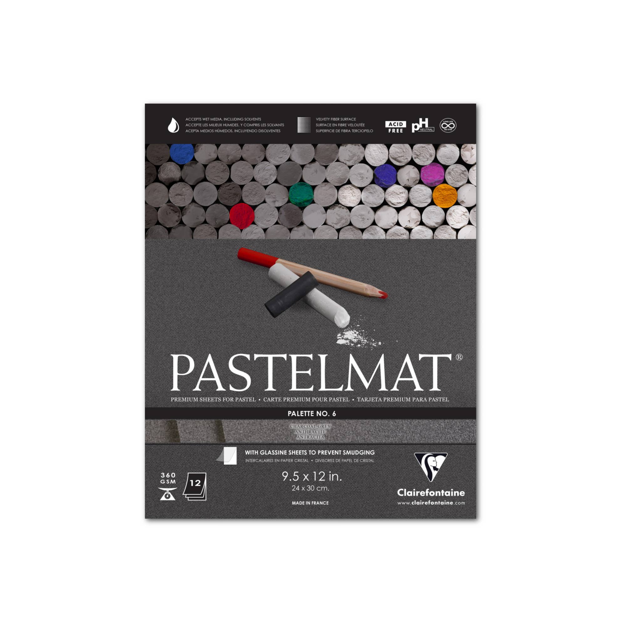 Exaclair - Wholesale Sketchbook/Sketchpad - Pastelmat Premium Textured Paper Pads For Pastel4