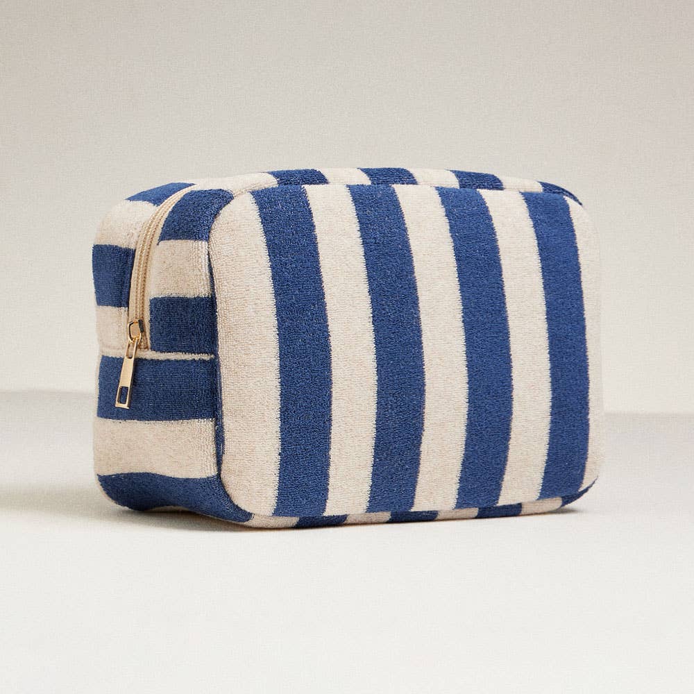 Sensibling Corp. - Wholesale Makeup/Cosmetic Bag - Striped Pattern Cosmetic Pouch Bag12