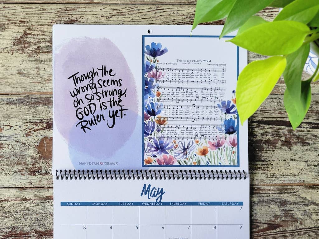 Marydean Draws – wholesale Kalender – 2026 Psalmkalender: Ett år av lovsång och uppmuntran5
