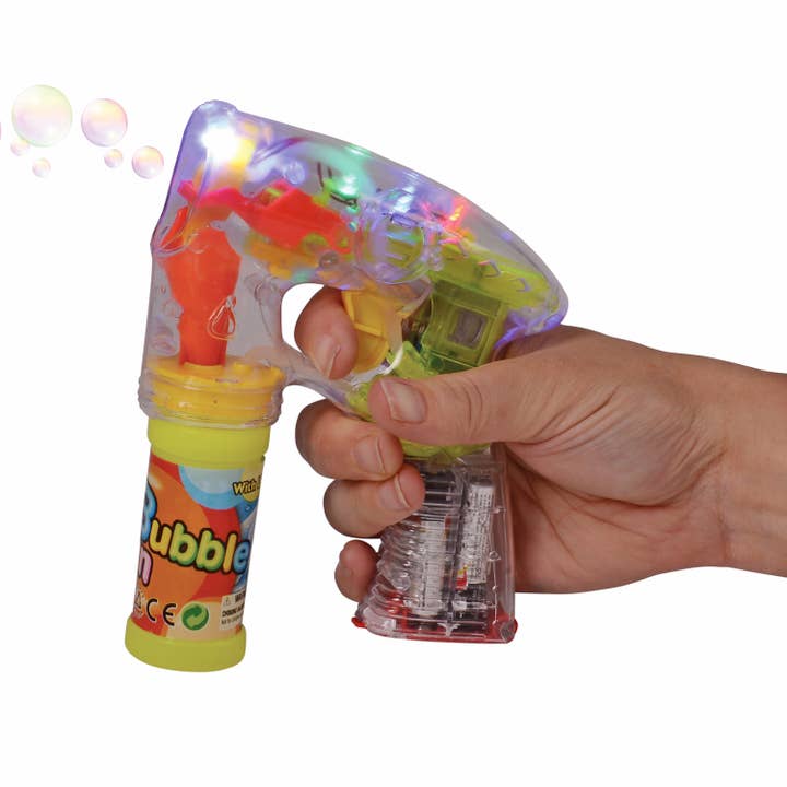 US Toy Company - Wholesale Bubble Wand - Kids - Flashing Bubble Gun 6-unit case pack3