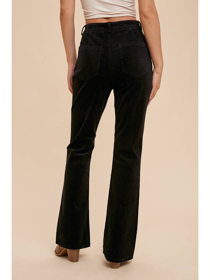 In Loom - Wholesale Pants - Women's - FLARED CORDUROY PANTS5