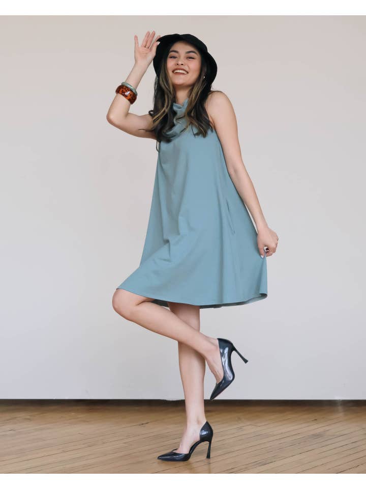 Wulfka - Wholesale Dress - Women's - Wendy Cowl Dress