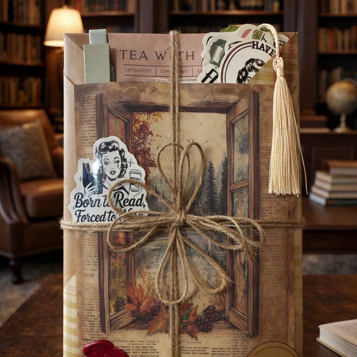 Ember & Elm Home Decor & More - Wholesale Gift Bag Set/Pack - Blind Date with a Book and Tea!0