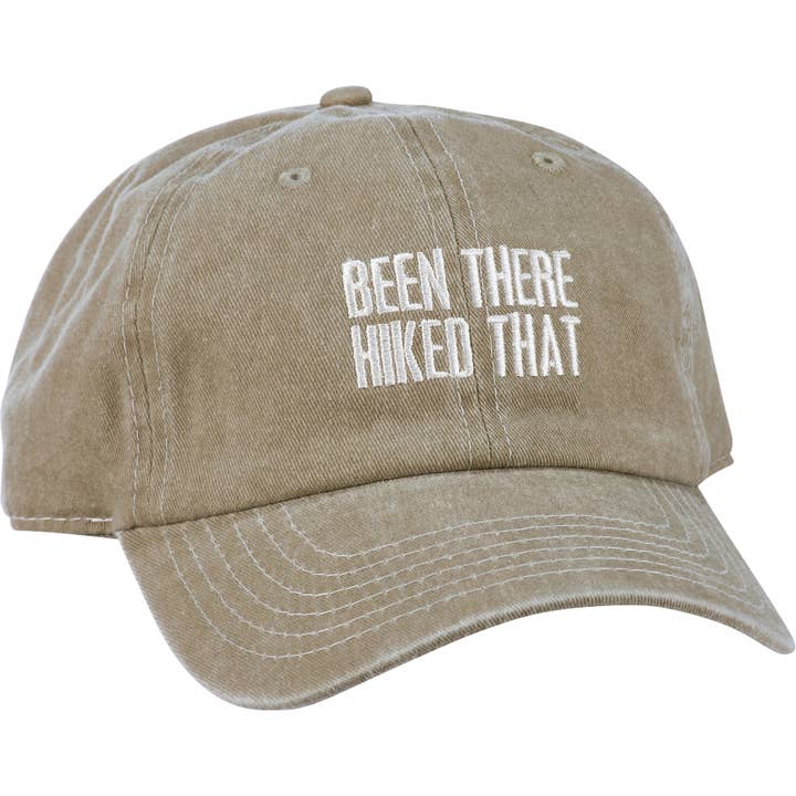 Been There Hiked That Baseball Cap for wholesale by Primitives by Kathy