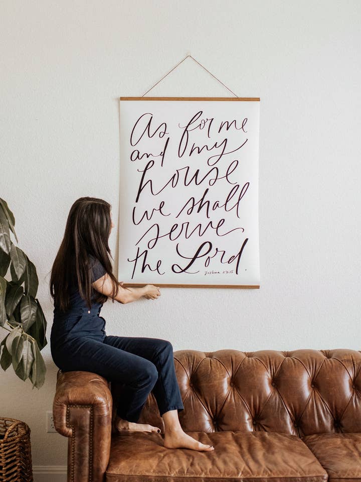 Póster grande: En cuanto a mí y a mi casa para venta al por mayor de Jenessa Wait