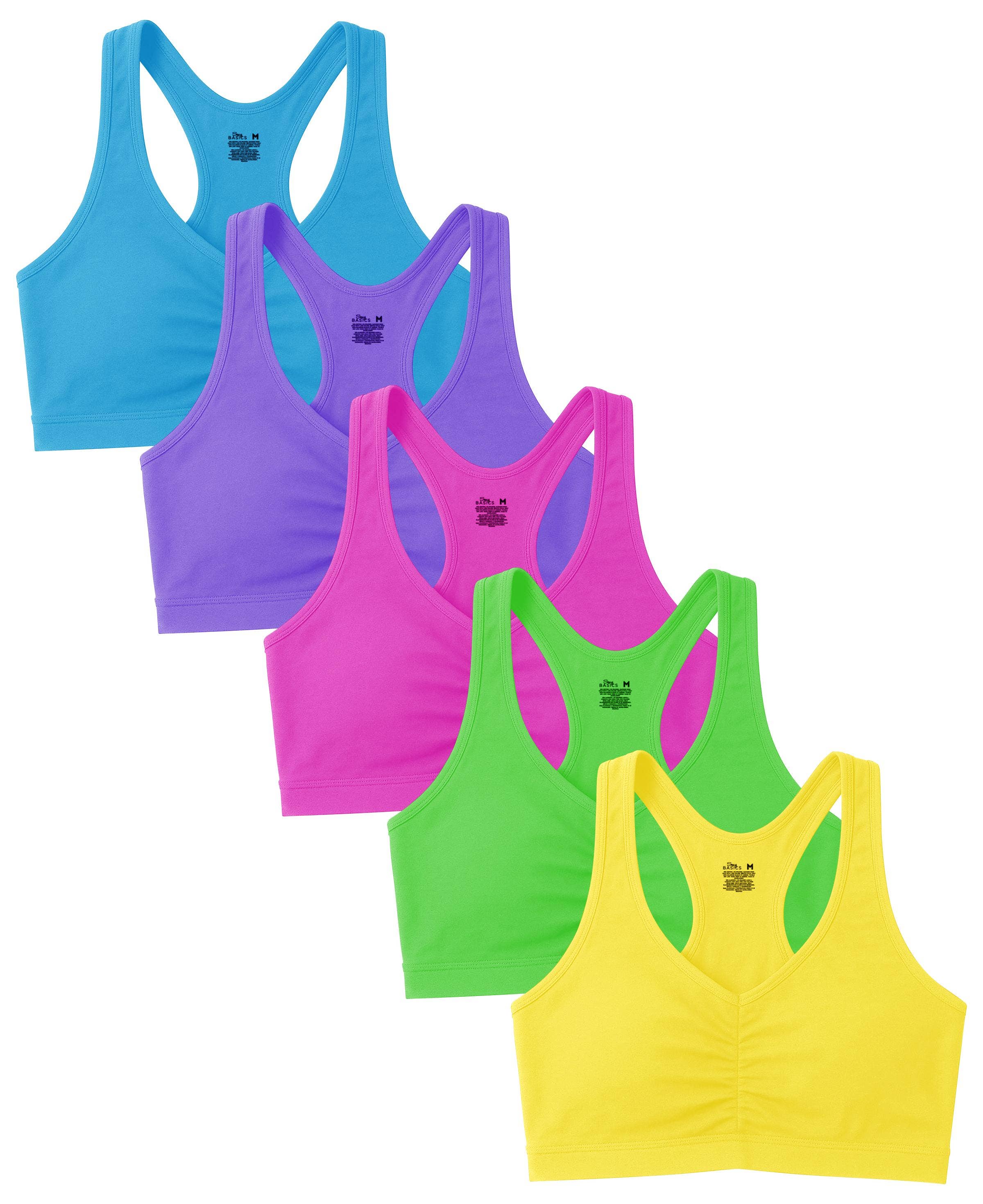 I-Wear Brands - Wholesale Sports Bra - Women's - Women's Cotton Racerback Pull-Over Sports Bra6