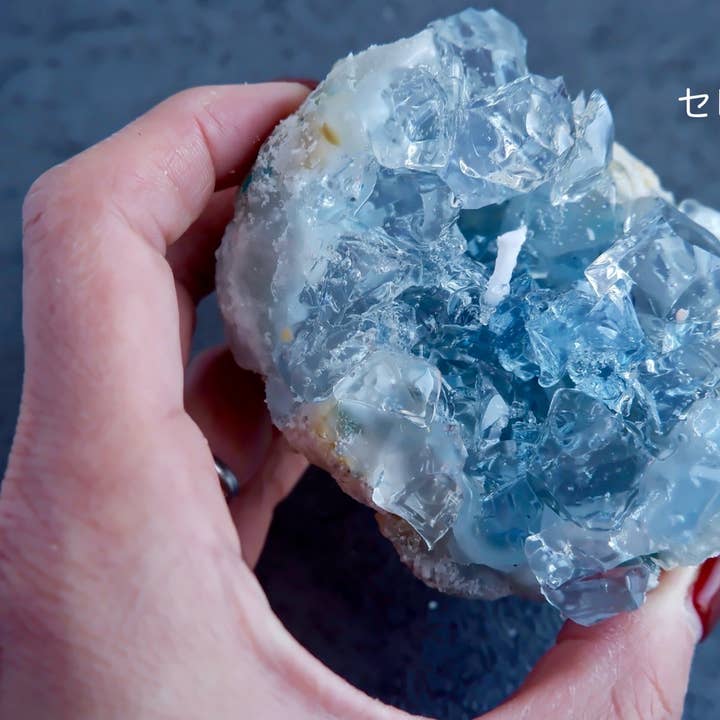 House of Shokunin - Wholesale Novelty Candle - L Handcrafted Crystal Scented Candle, Crystal Candle, Decorative Candle, Home Decor, Living Space Decoration, Spiritual Gift Decorative Candle Artist Candle