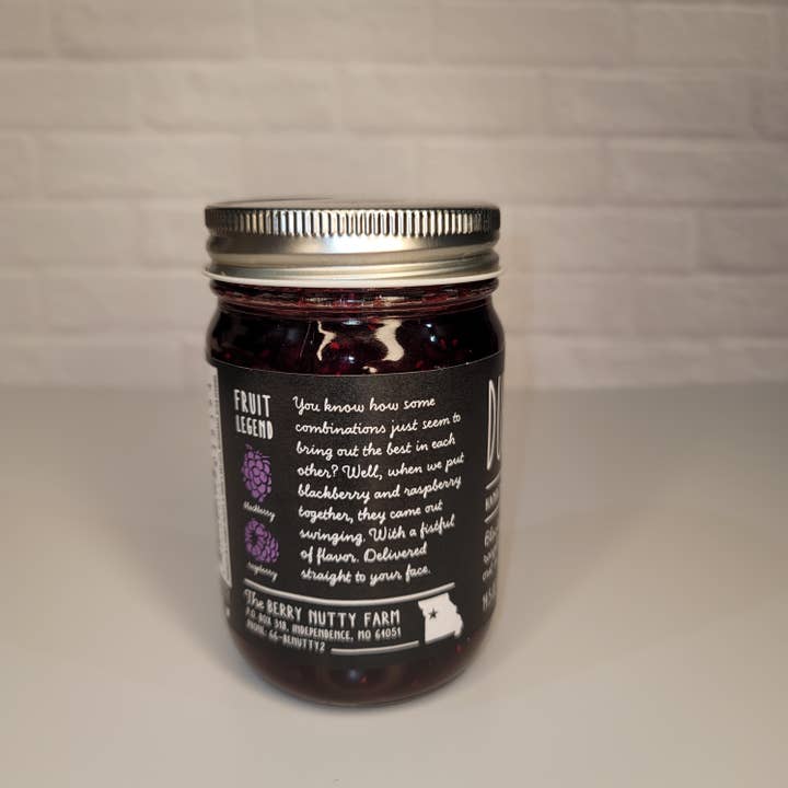 The Berry Nutty Farm - Wholesale Jam/Jelly - Dueling Berries Fruit Spread4
