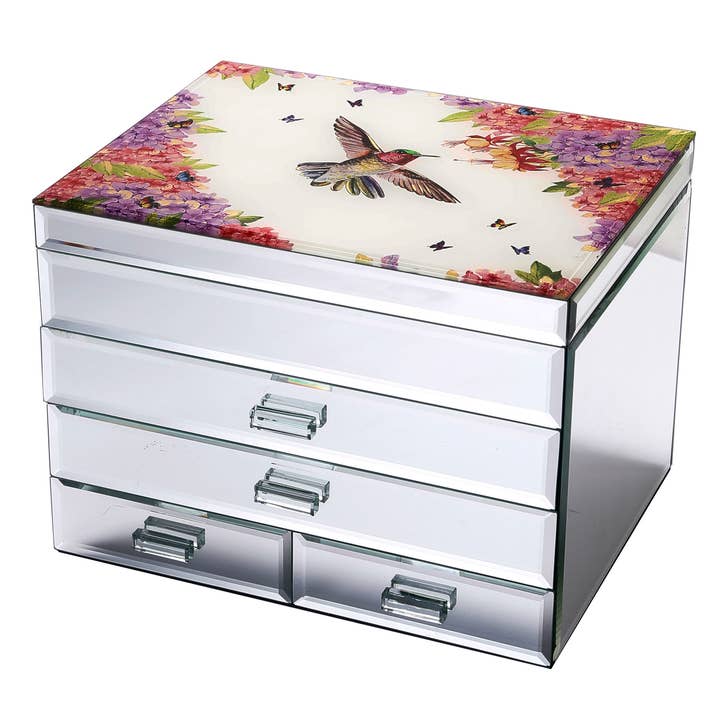 Spirit av sommaren: 9,5 ”x 7” smycken låda med lådor för wholesale av Tobin Tate