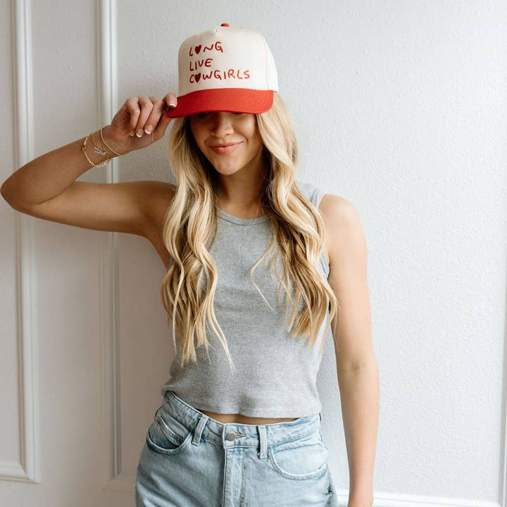 Worthy Hat Co. - Wholesale Trucker Hat - Women's - Long Live Cowgirls