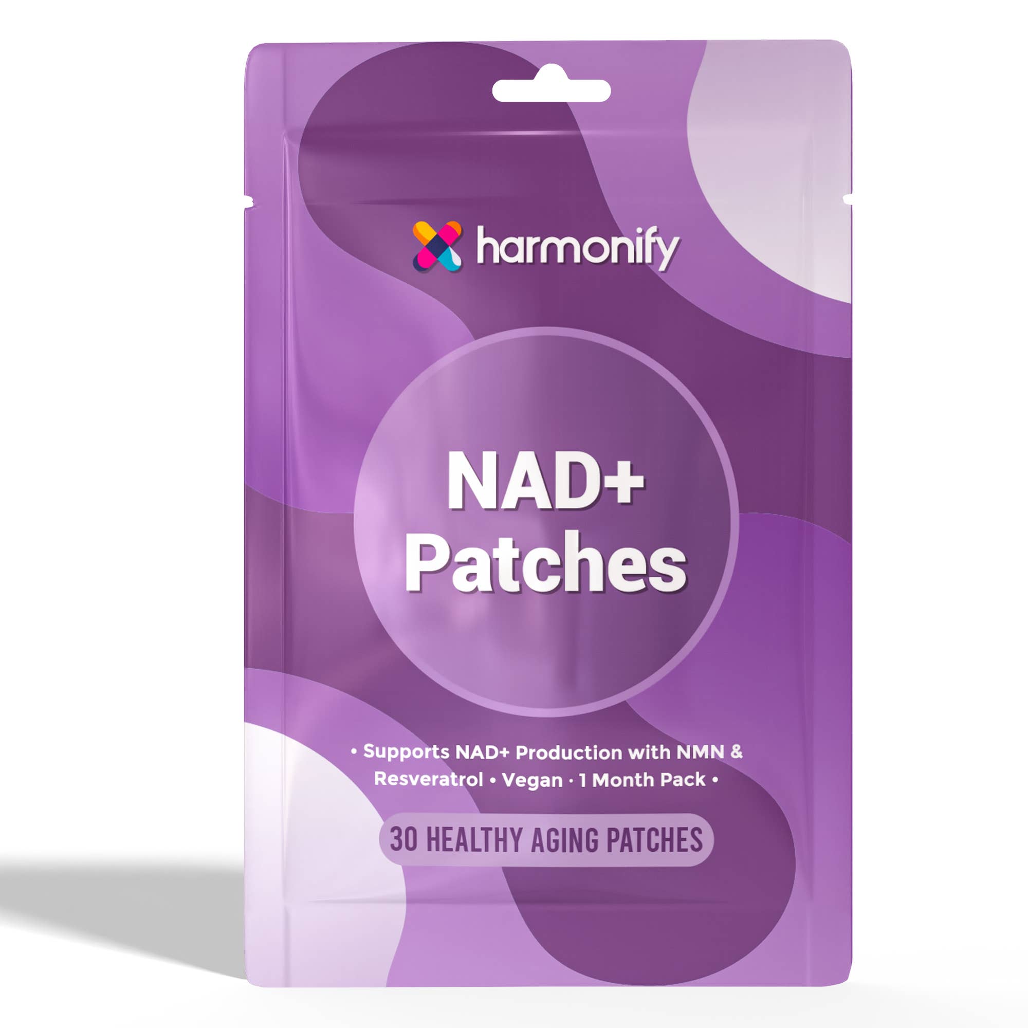 HARMONIFY - Wholesale Topical Wellness Patches - HARMONIFY NAD+ Patches - Cellular Health & Vitality - 30 Pcs1