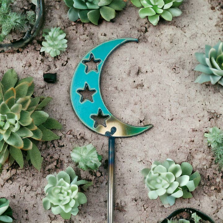 Luna palo da giardino palo da giardino sole luna stelle patio all'aperto per la vendita all'ingrosso da parte di Iron Jewel